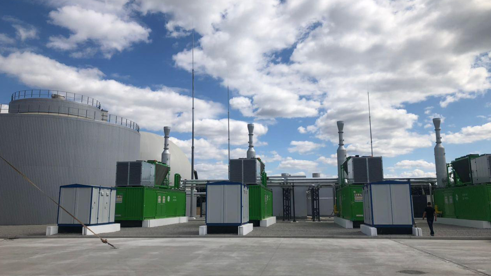 Біогазова електростанція для ТОВ